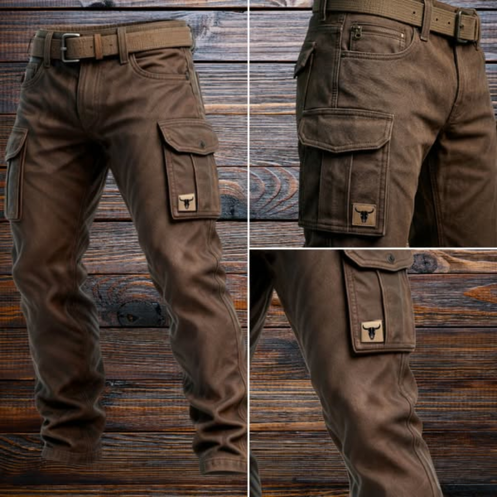 Leonard | Pantalones cargo forrados