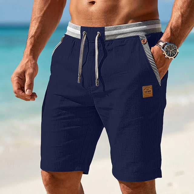 Pantalones cortos de lino